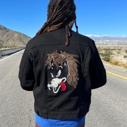 Loc'd Wolfie Levi's Trucker Jacket