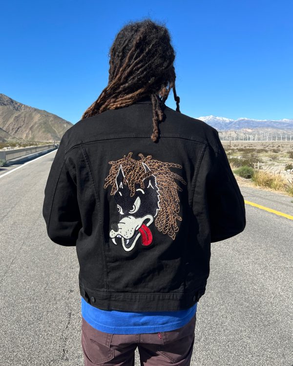 Loc'd Wolfie Levi's Trucker Jacket