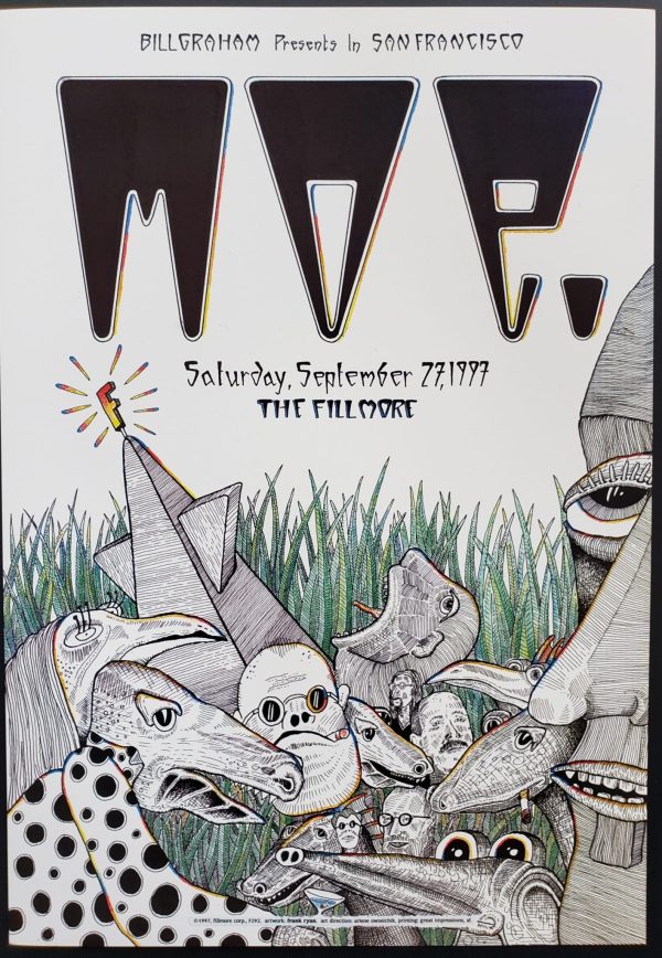 moe. Concert Poster 1997 F-292 Fillmore