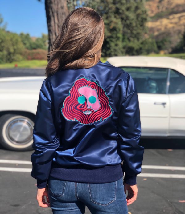 Wovenfree Satin Jerry Bomber